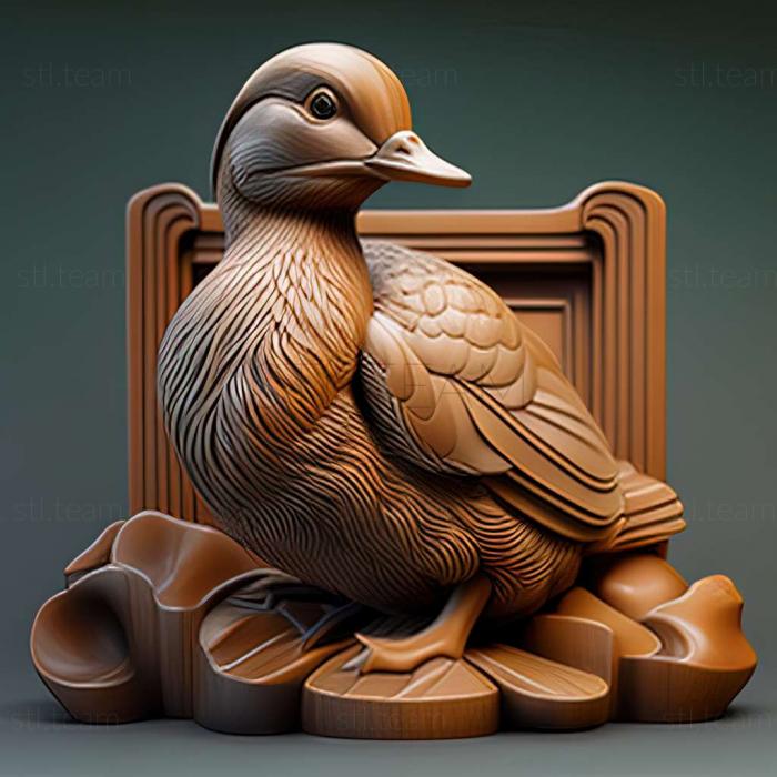 3D модель Так близько, але так далеко Fetchd Kamonegis Sitting Duck (STL)
